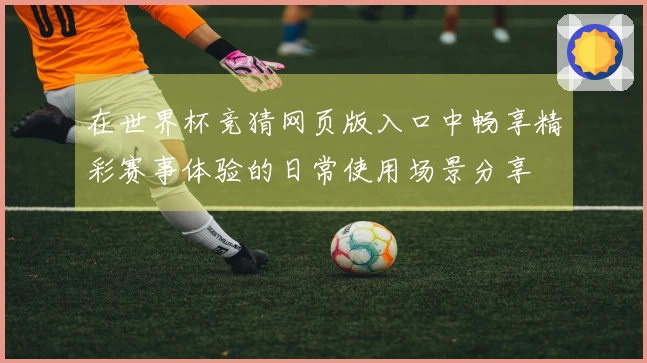 在世界杯竞猜网页版入口中畅享精彩赛事体验的日常使用场景分享